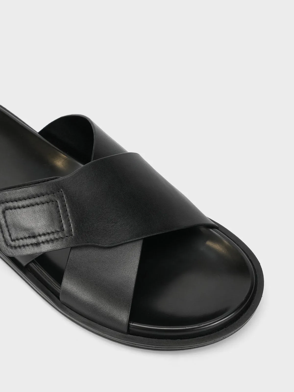 Mens "PERCY" Casual Open Toe Slippers