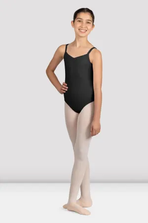 Mirella Glow V Neck Camisole Leotard - Girls