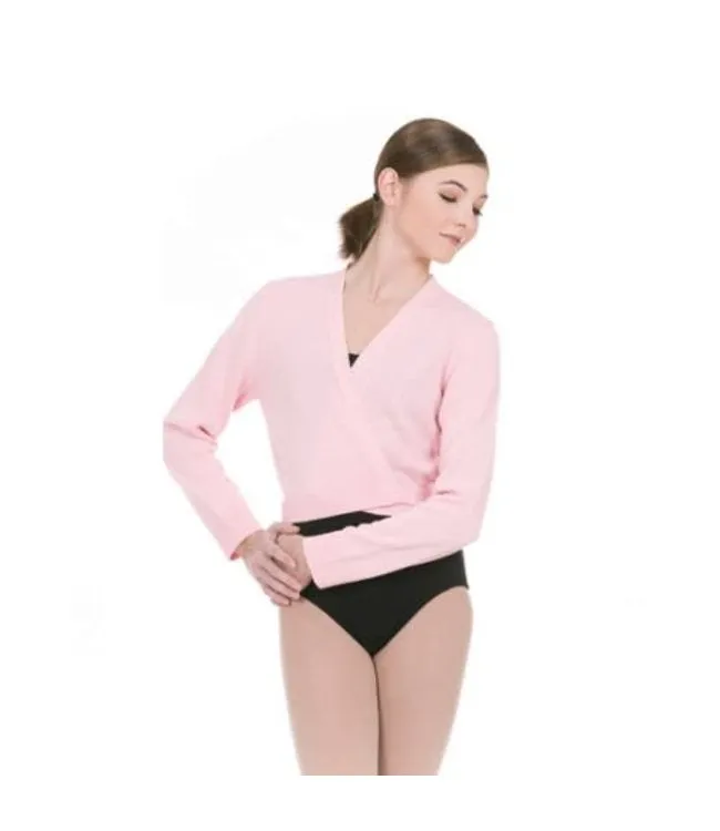 Mondor Long Sleeved Pink Ballet Knot Sweater