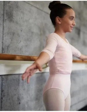 Mondor Long Sleeved Pink Ballet Knot Sweater