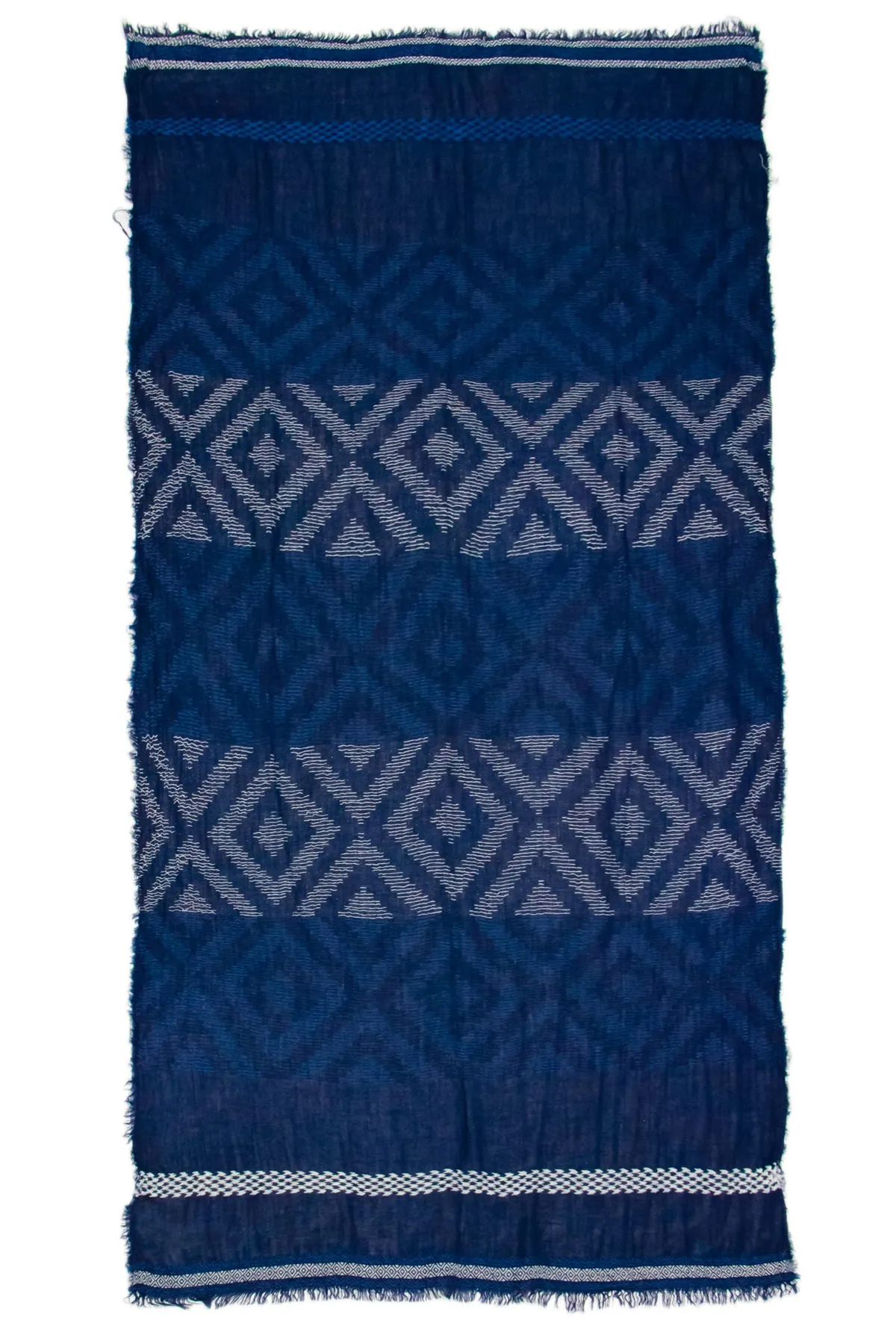 Multi Geometric Striped Scarf