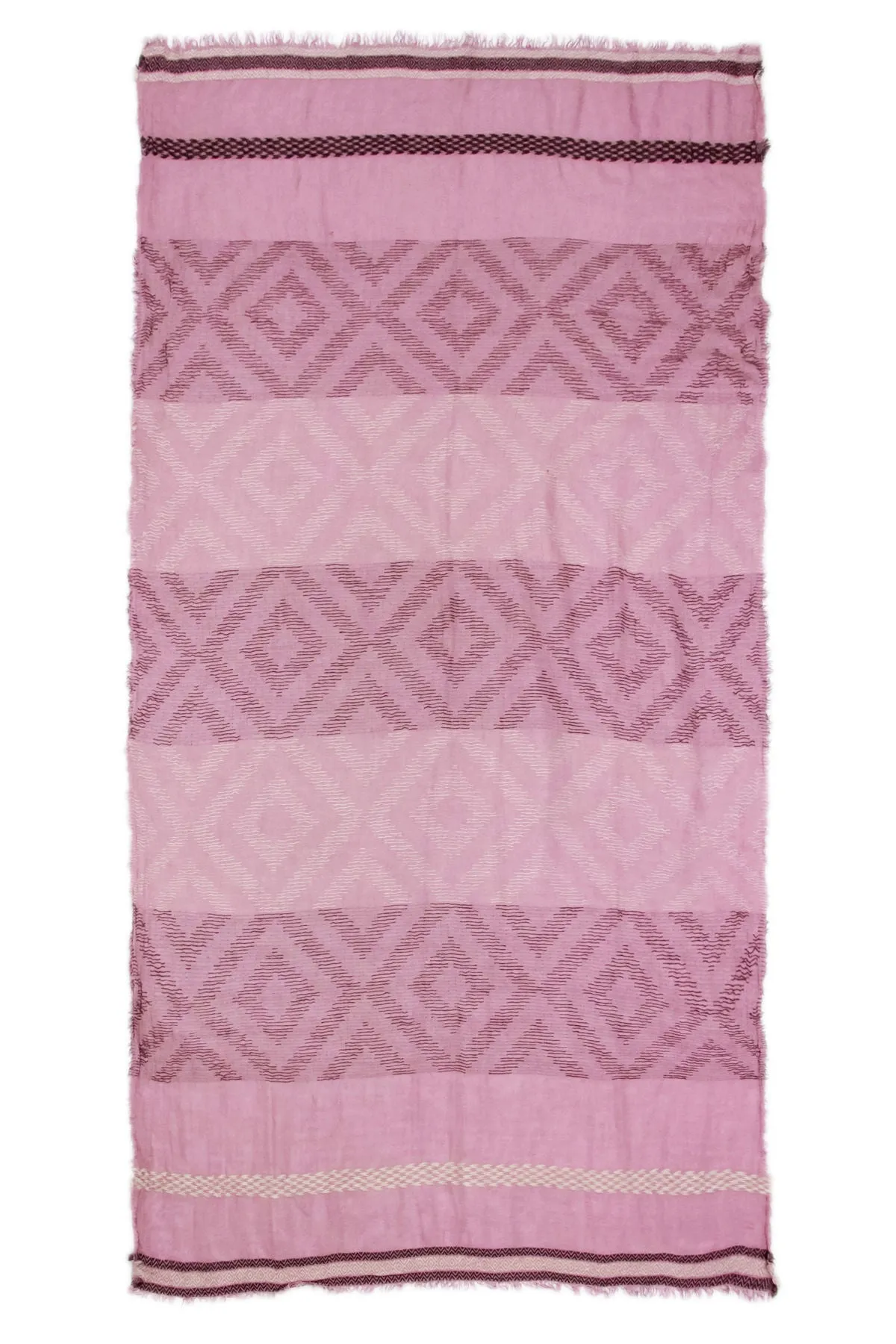Multi Geometric Striped Scarf