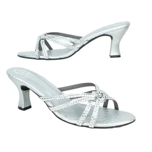 Nawal Heels S248H - Silver