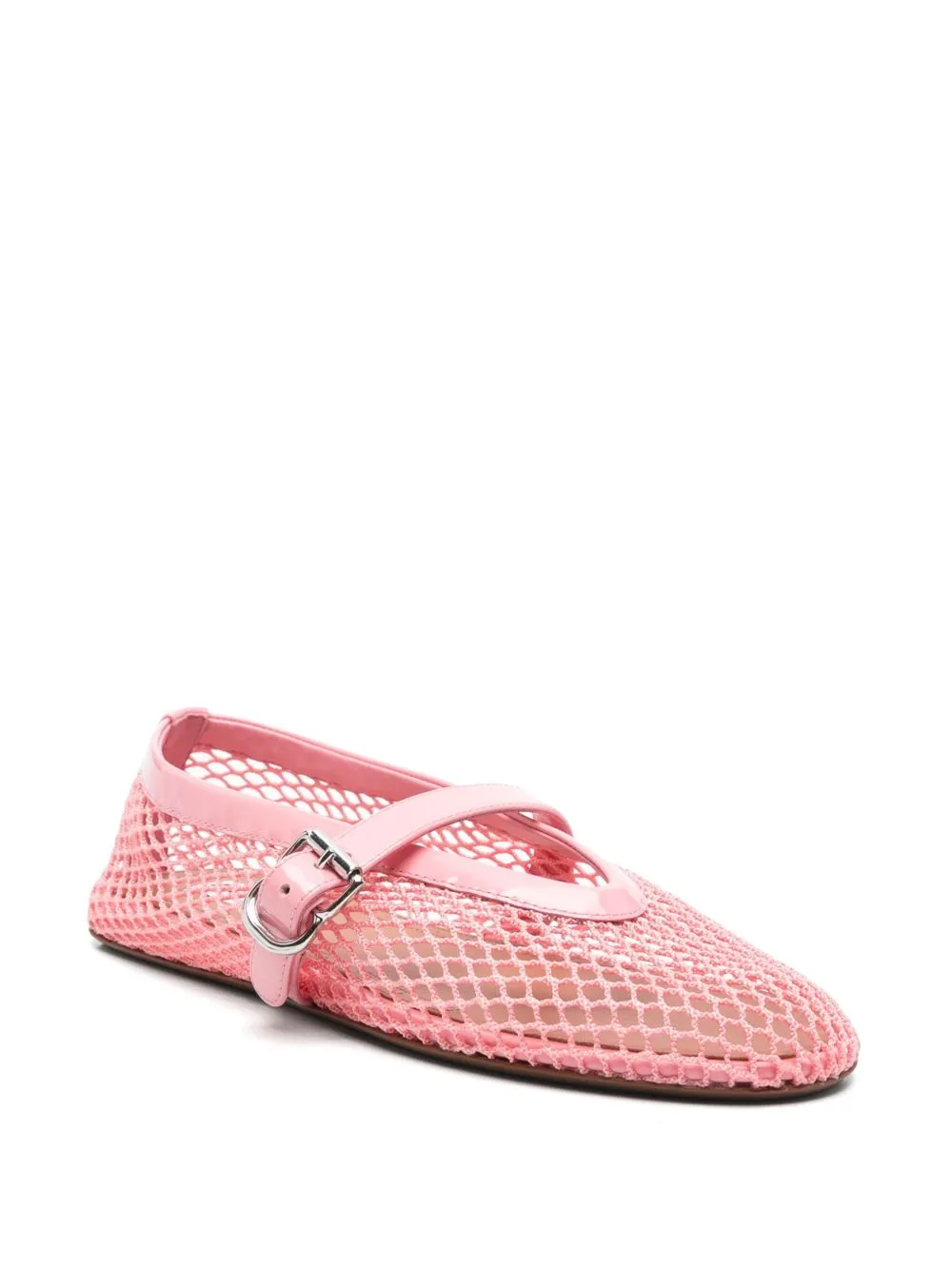 Net ballet flats