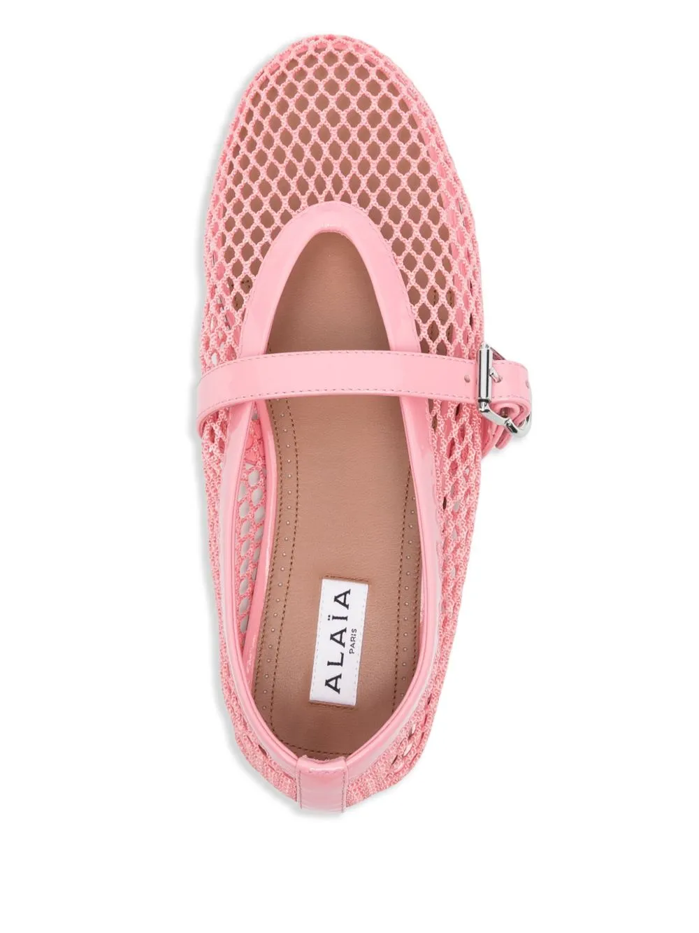 Net ballet flats
