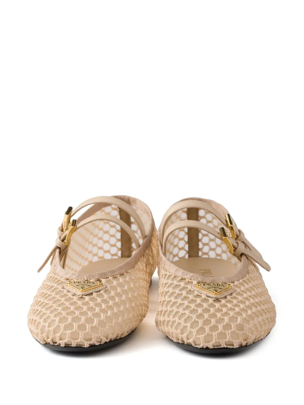 Net ballet flats
