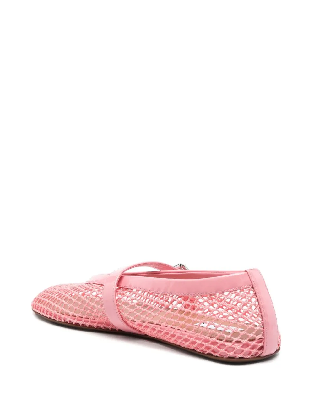 Net ballet flats