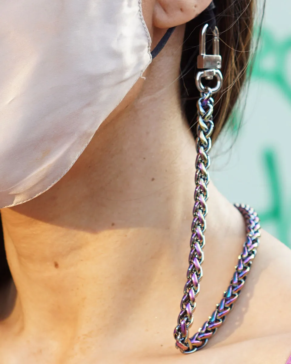 Nikki Mini Multi-Use Necklace to Face Mask Chain Strap
