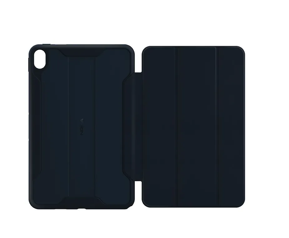 Nokia T20 Tablet Rugged Flip Cover - Dark Grey