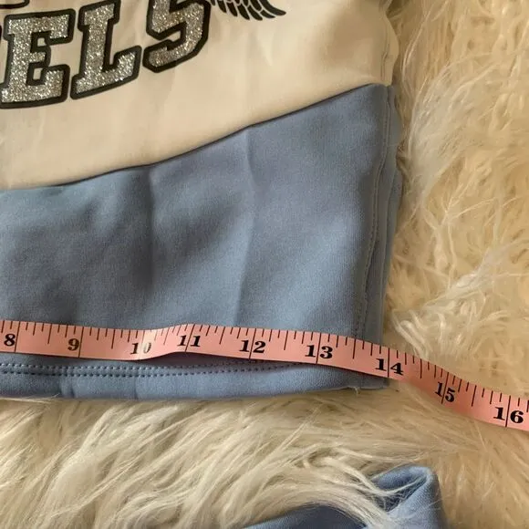 NWT Dolls Kill Trickz N Treatz Plus Heaven's Cheerleader Angel Halloween Costume