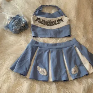 NWT Dolls Kill Trickz N Treatz Plus Heaven's Cheerleader Angel Halloween Costume