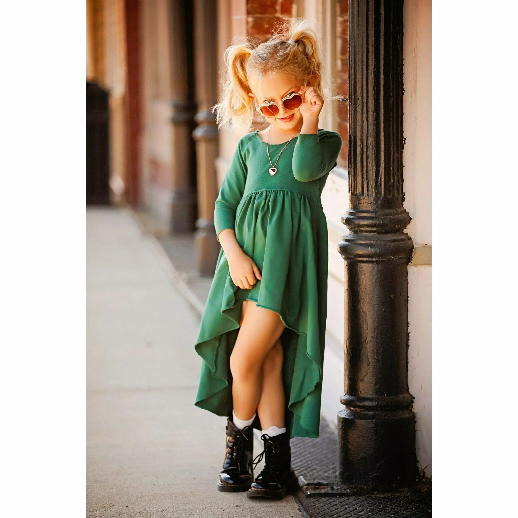 Organic Giselle Dress Long Sleeve