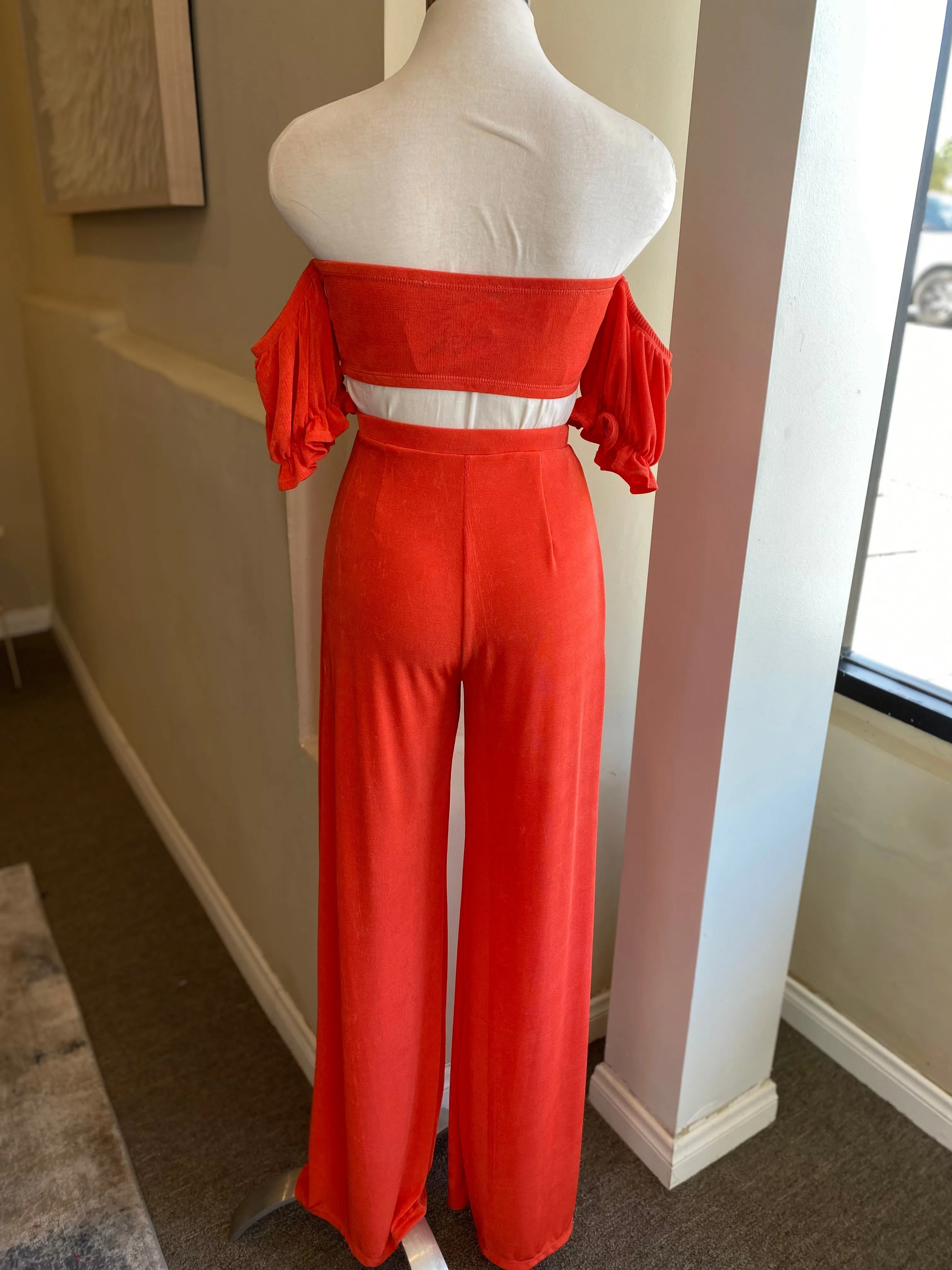 O/S Scrunge Pants Set