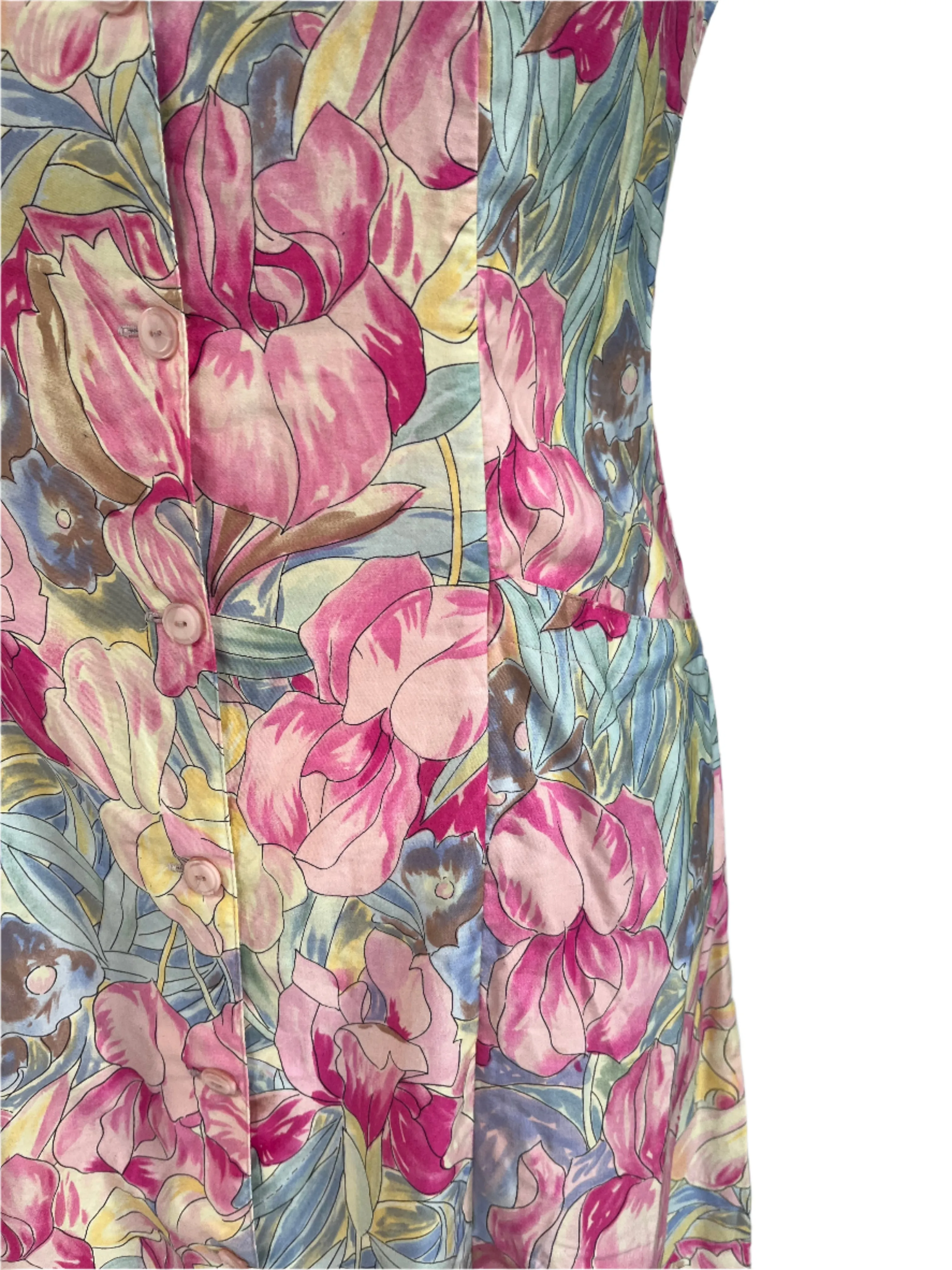 PASTEL PETAL DRESS SZ 14