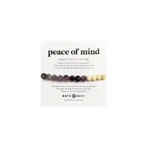 Peace of Mind Amethyst Diffuser Bracelet