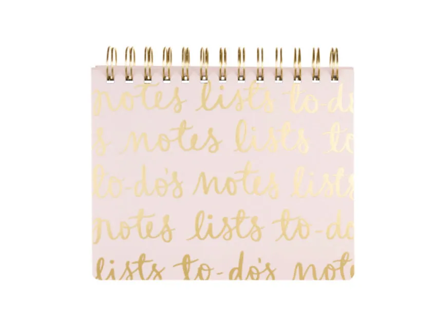 PINK SPIRAL PLANNER PAD
