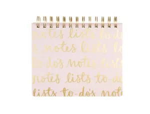 PINK SPIRAL PLANNER PAD