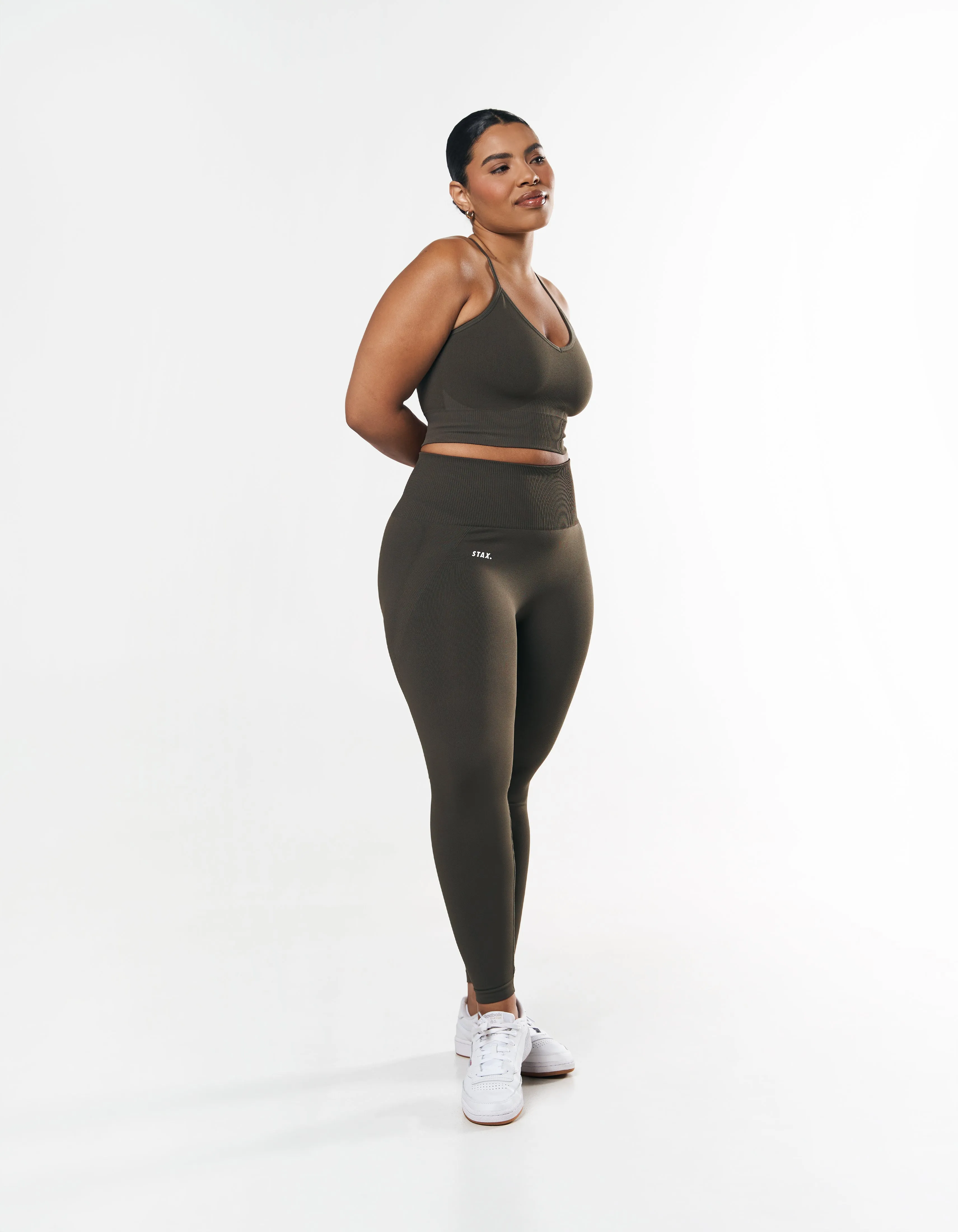 Premium Seamless Strappy Crop - Dovetail