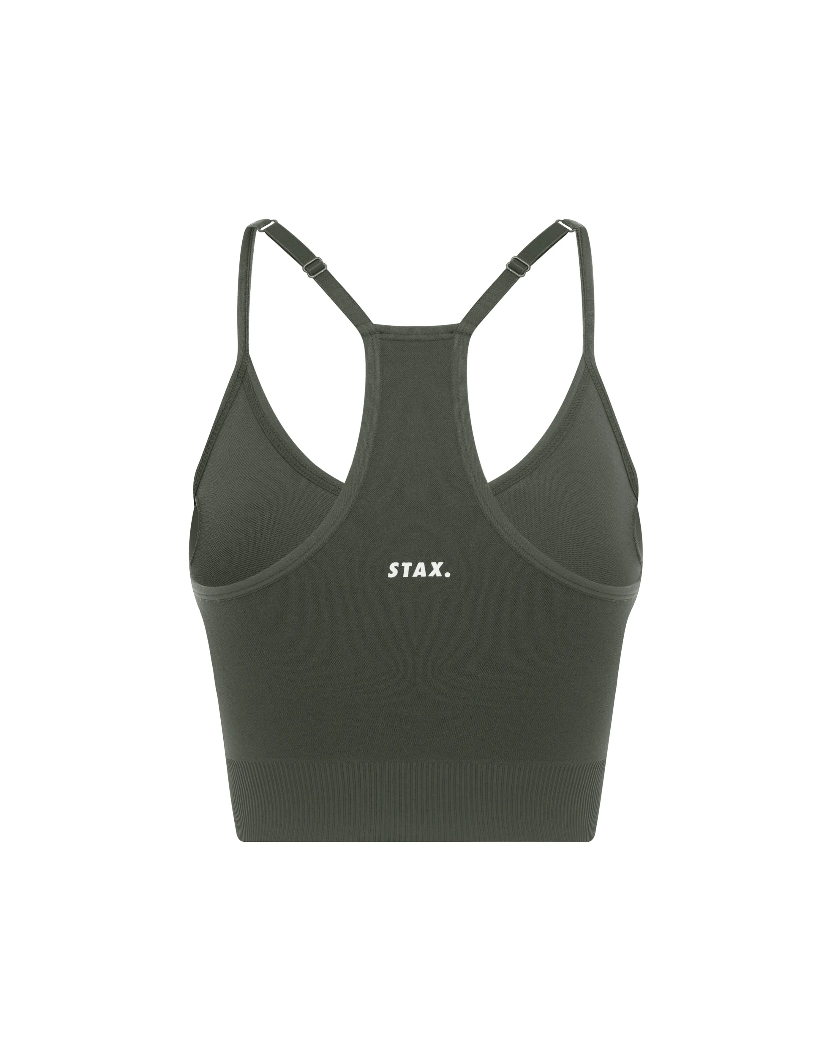 Premium Seamless Strappy Crop - Dovetail