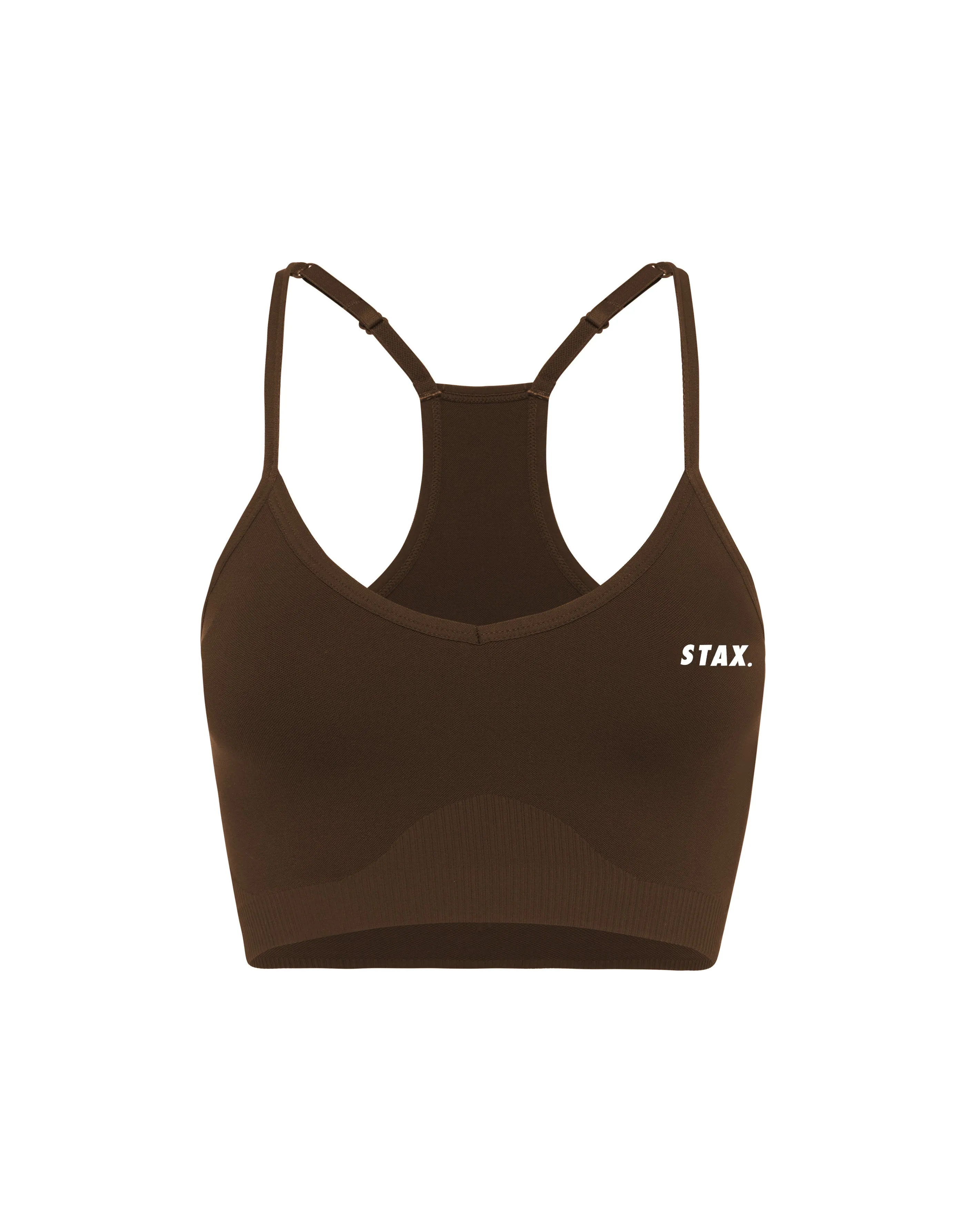 Premium Seamless Strappy Crop V5.1 - Bark