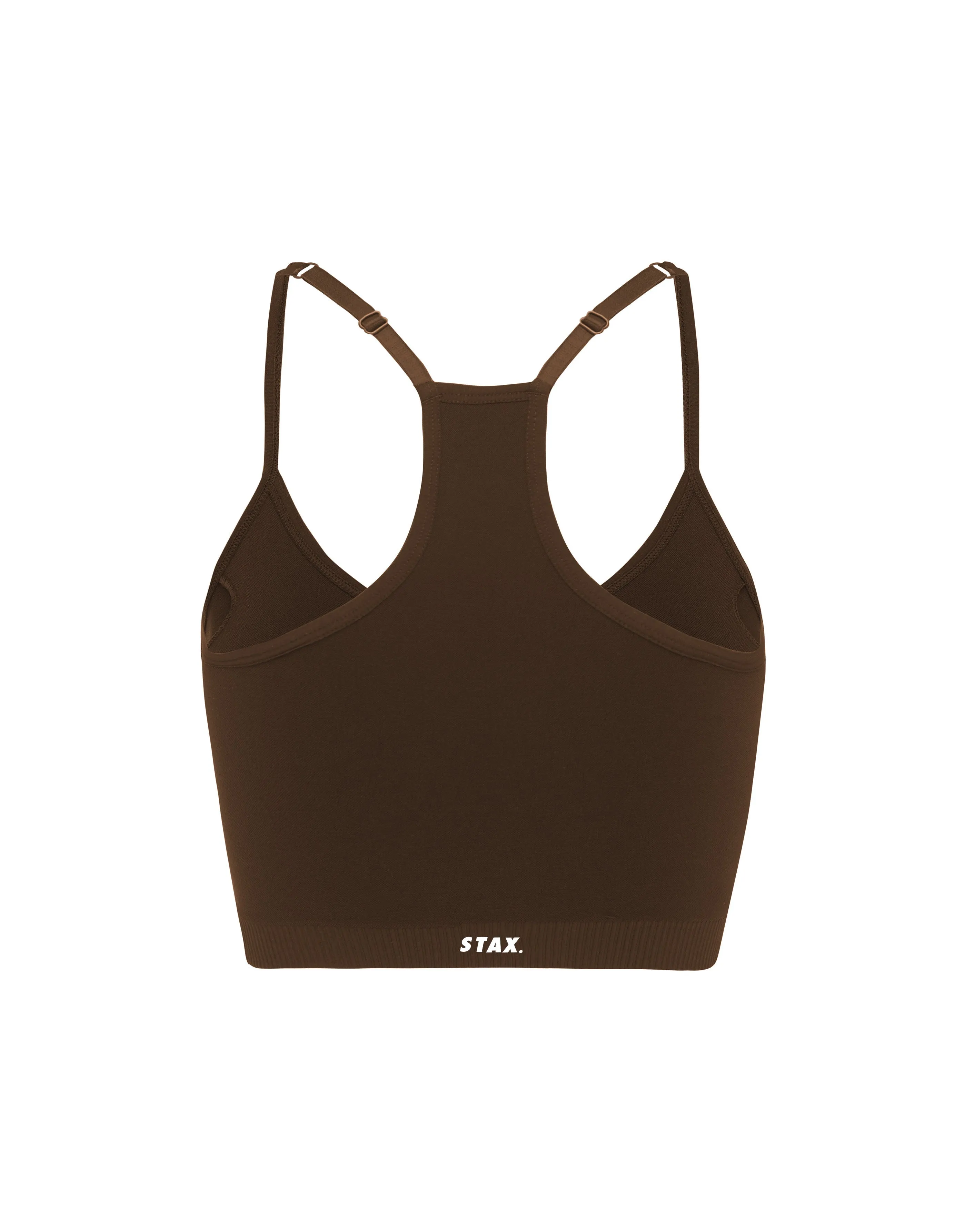 Premium Seamless Strappy Crop V5.1 - Bark