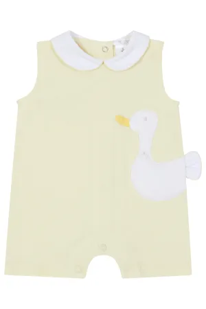 "Nico" Lemon Duck Romper
