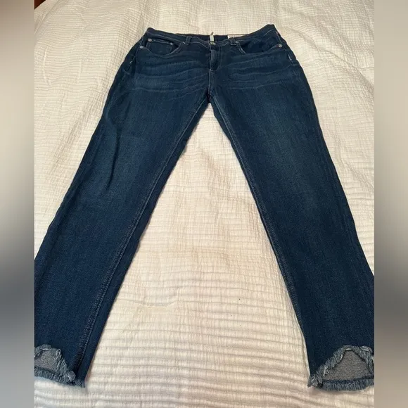 Rag &amp; Bone High Rise Ankle Skinny - Size 32