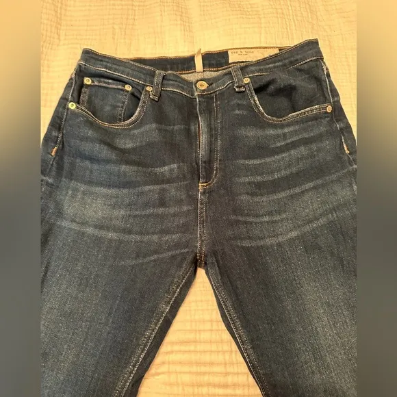 Rag &amp; Bone High Rise Ankle Skinny - Size 32