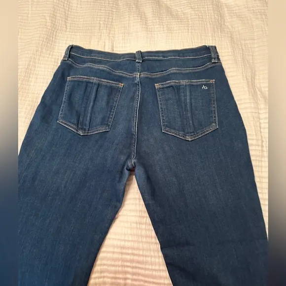 Rag &amp; Bone High Rise Ankle Skinny - Size 32