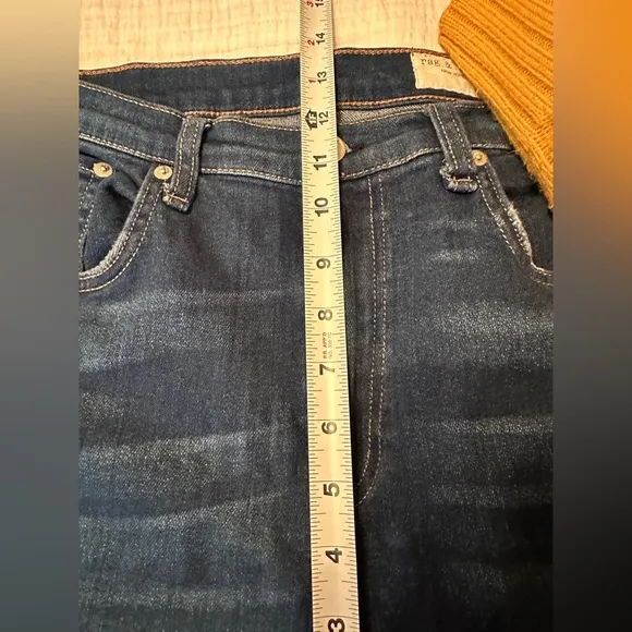 Rag &amp; Bone High Rise Ankle Skinny - Size 32