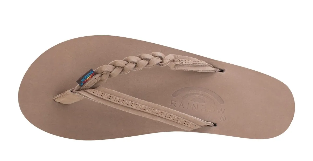 Rainbow Sandals Flirty Dark Brown Women's Flip Flop