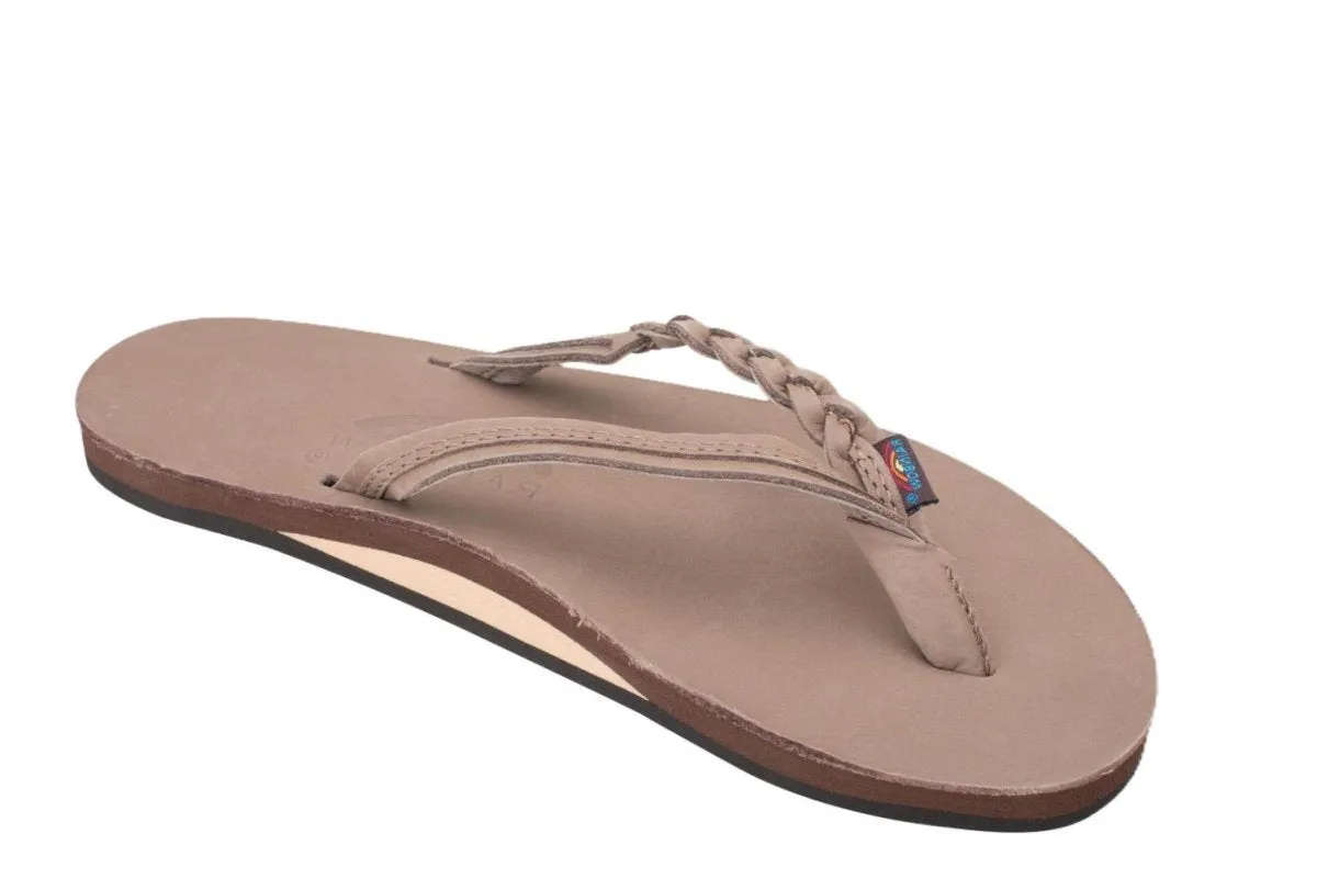 Rainbow Sandals Flirty Dark Brown Women's Flip Flop