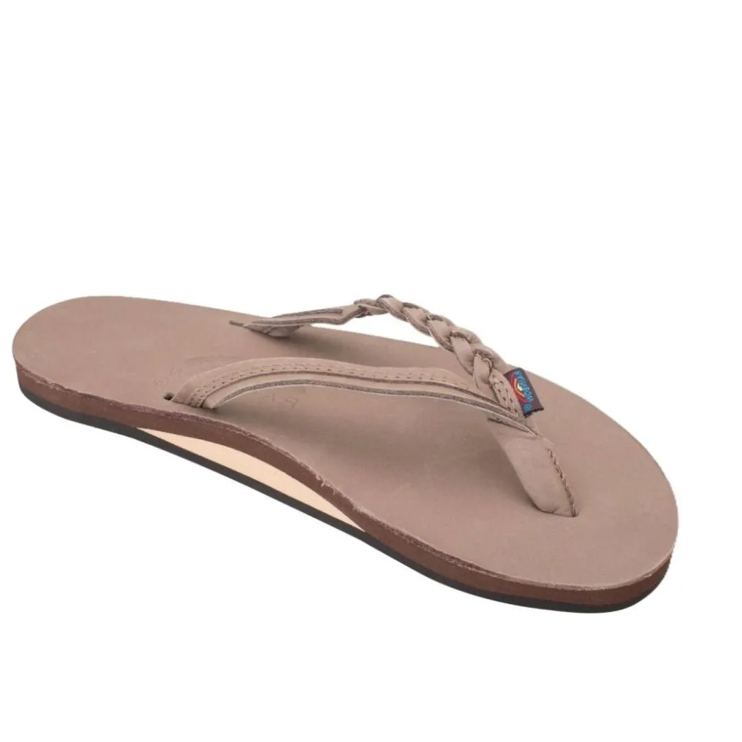 Rainbow Sandals Flirty Dark Brown Women's Flip Flop