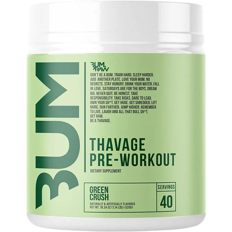 RAW CBUM Thavage Pre-Workout