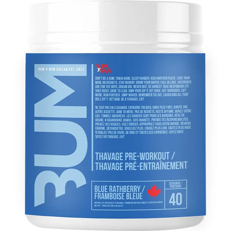 RAW CBUM Thavage Pre-Workout
