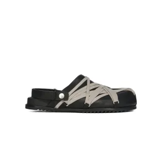 RICK OWENS SS25 HOLLYWOOD MEGALACED MULE