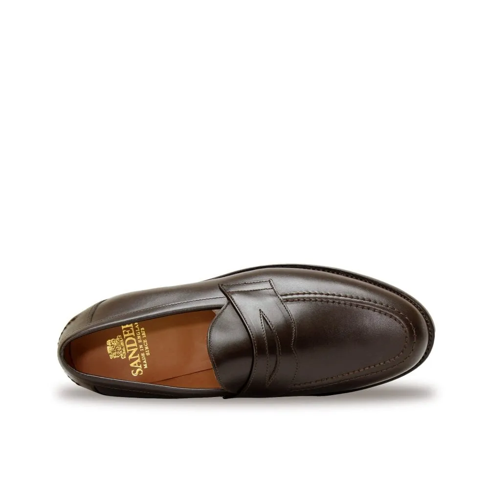 Sanders Aldywch Pintuck Leather Loafer