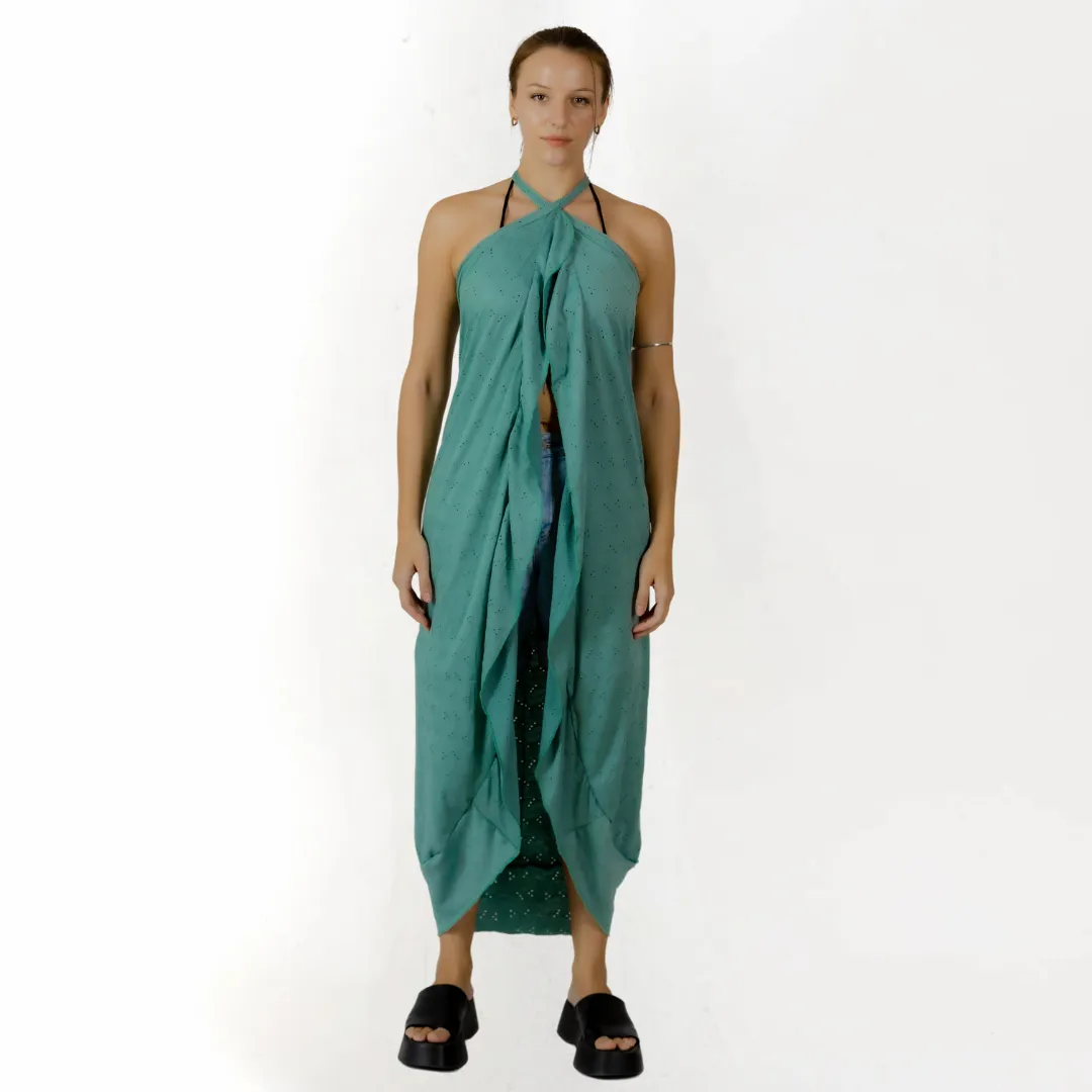 Seafoam Breeze Greek Cover-Up
