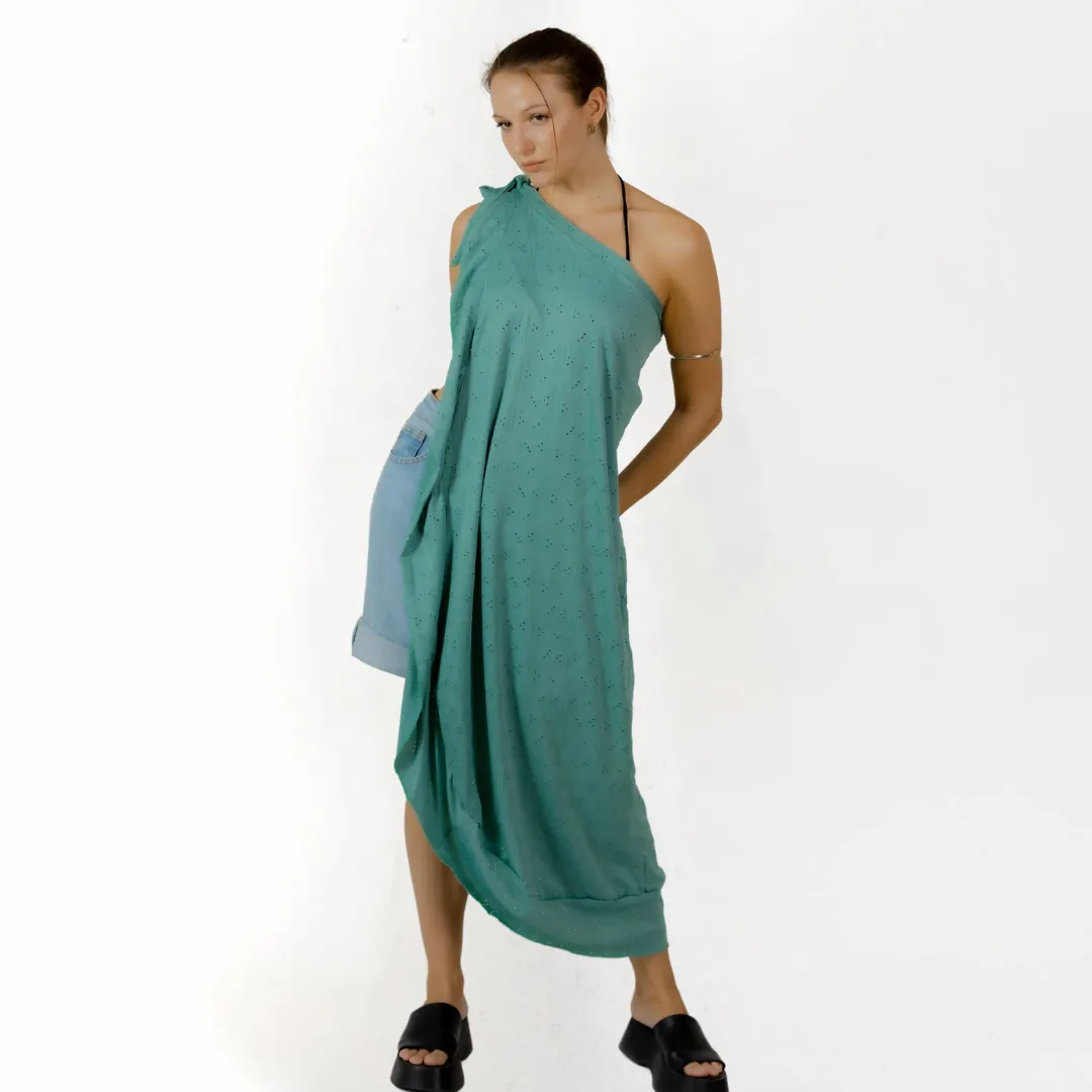Seafoam Breeze Greek Cover-Up