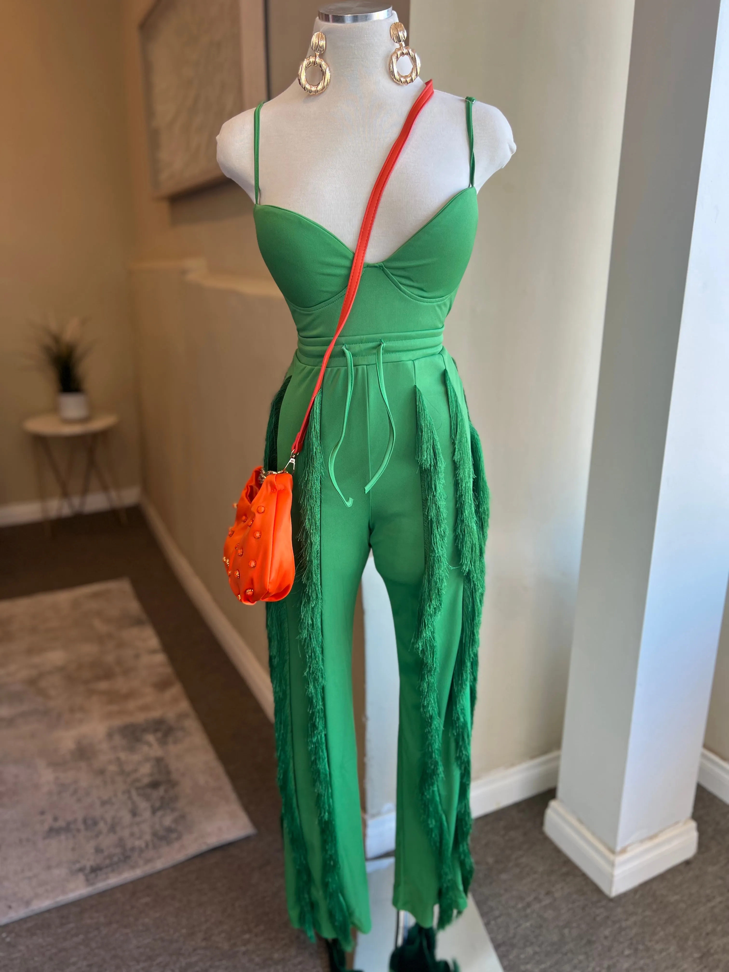 Shaggy Pants Set