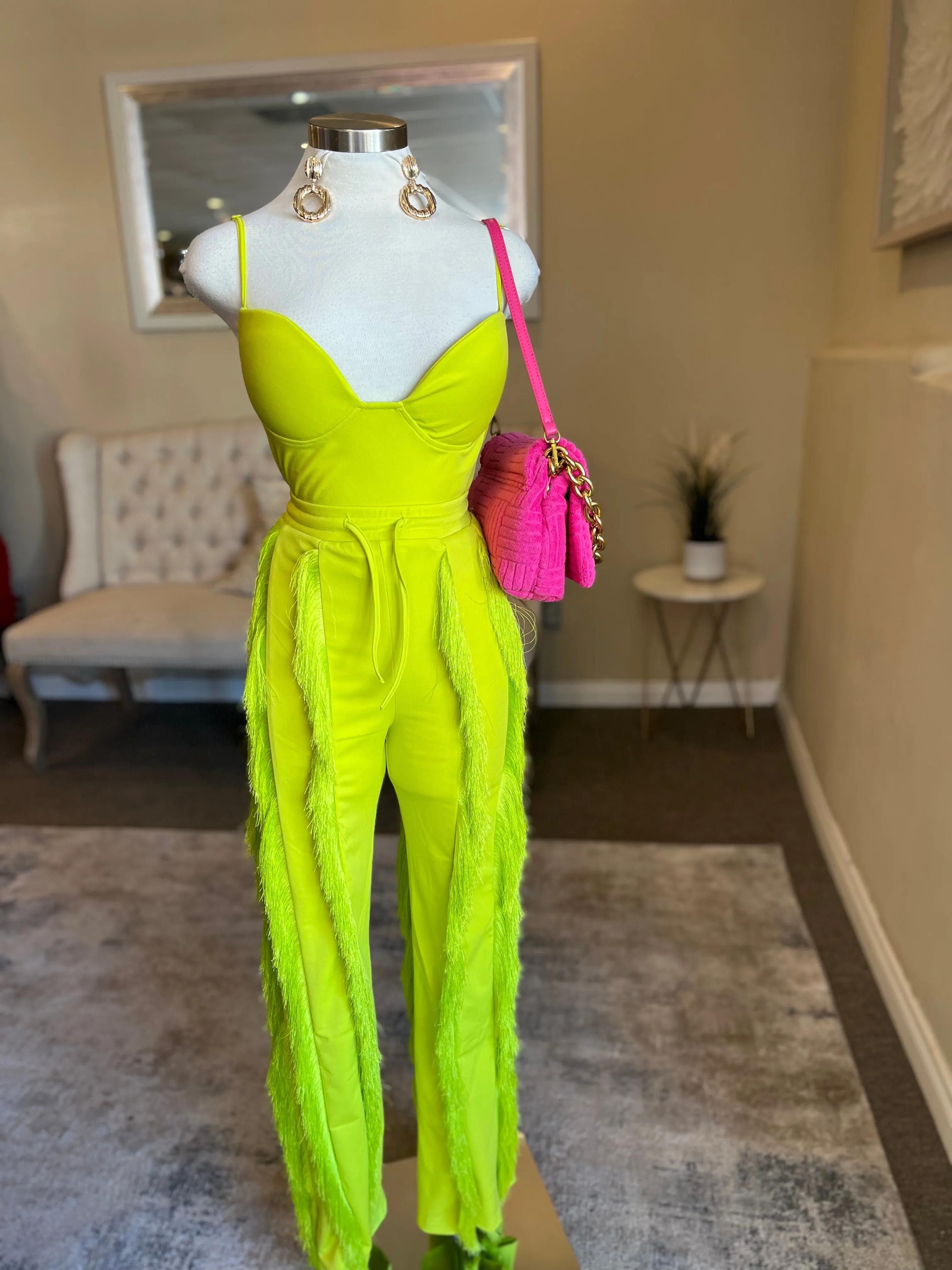 Shaggy Pants Set
