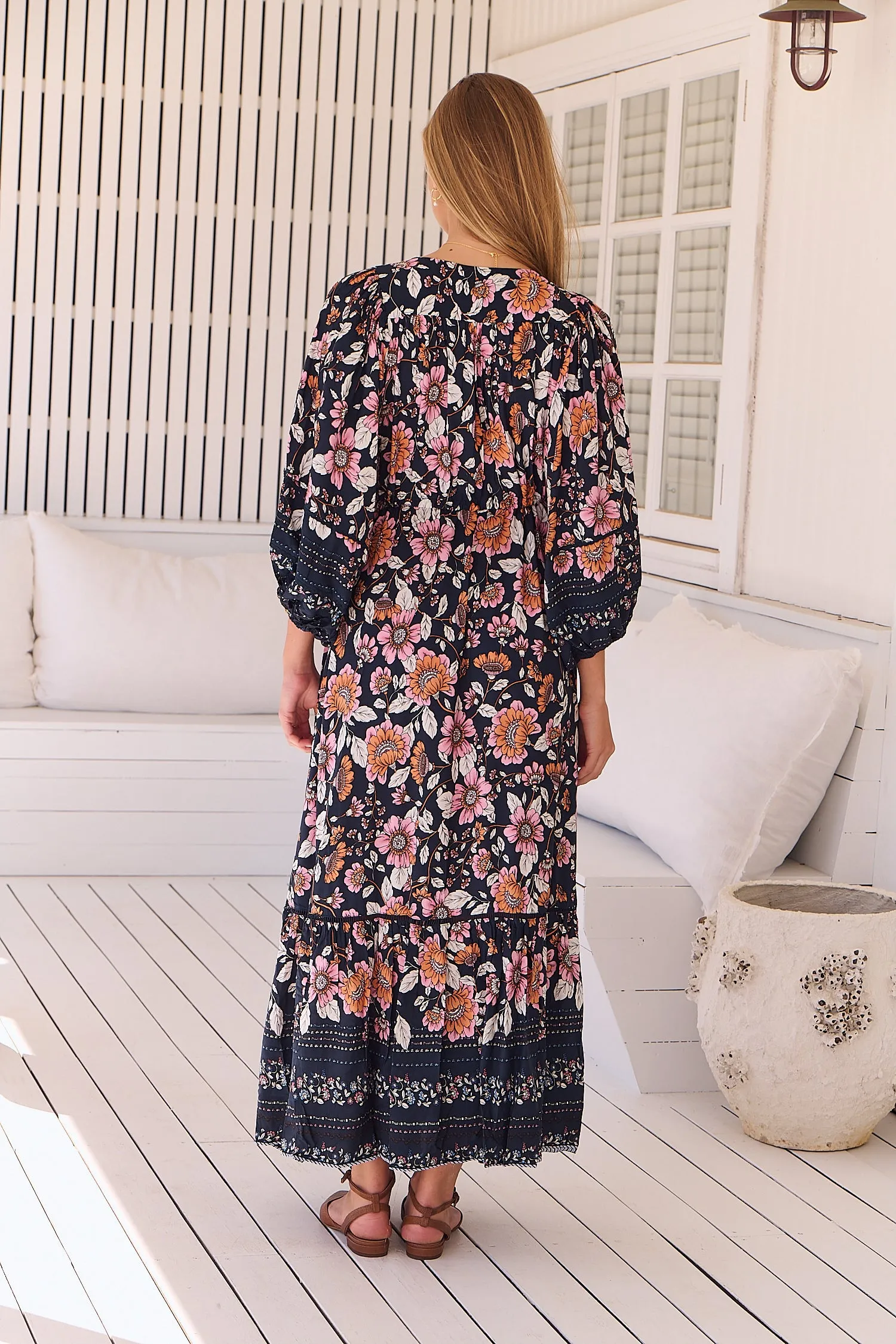 Shania Print Catalonia Maxi