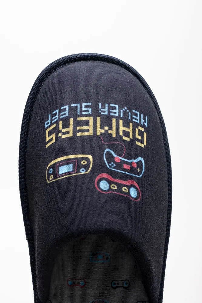 Slipper Navy