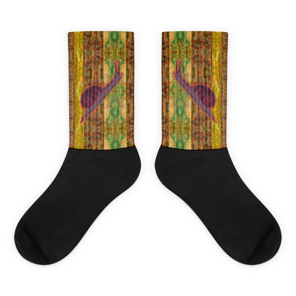Socks (Unisex)(Snail Collection) RJSTH@Fabric#6 RJSTHW2021 RJS