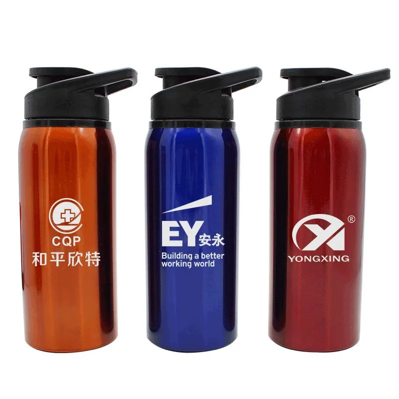 Stainless Steel Drinking Bottle With Flip Cap