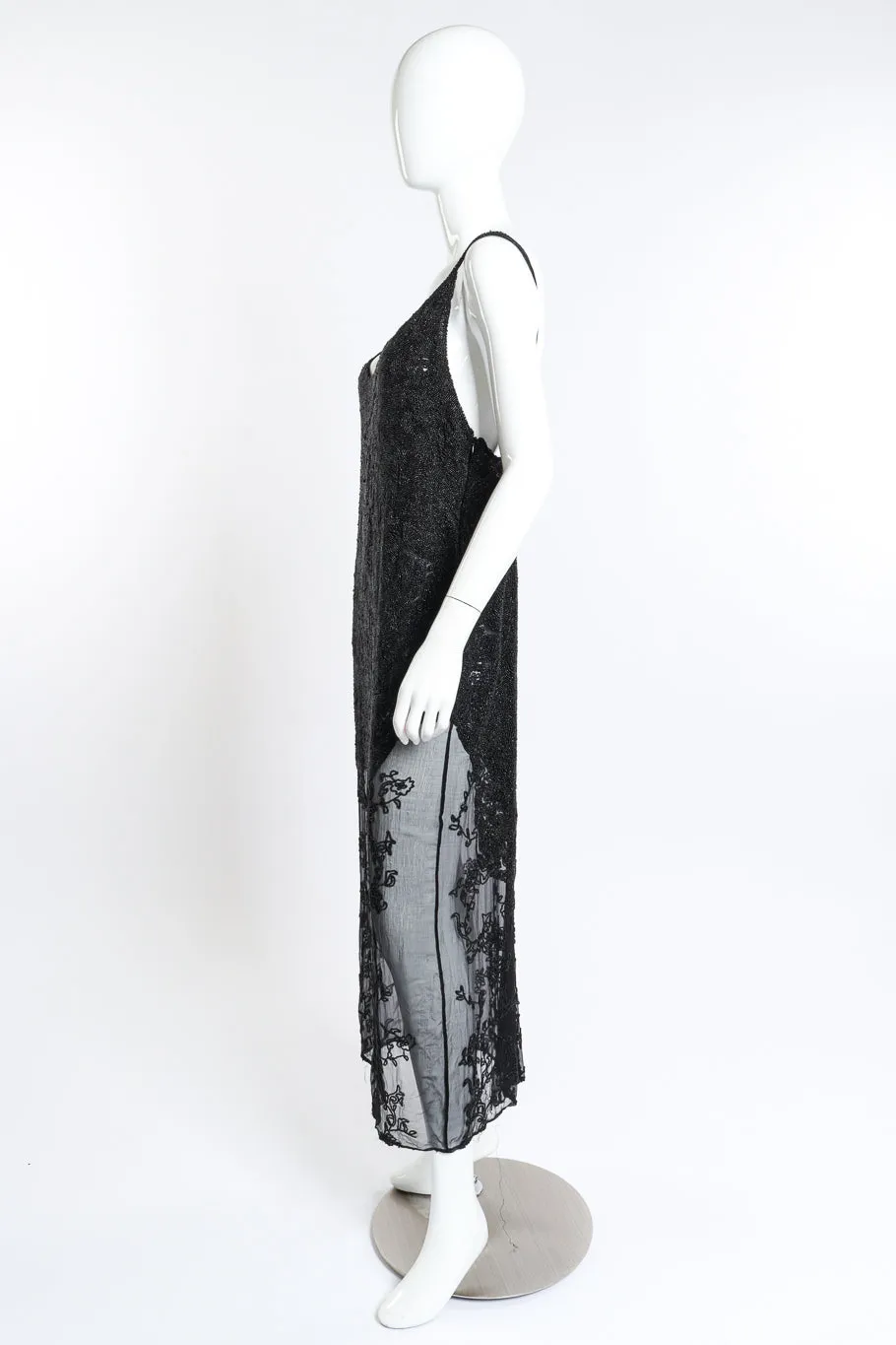 Strappy Beaded Maxi Dress
