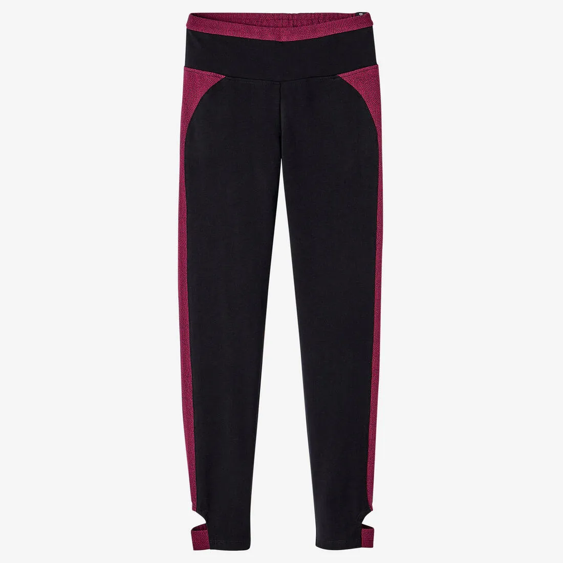 Stretchy Cotton Fitness 7/8 Leggings - Green Print