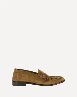 Suede Loafers