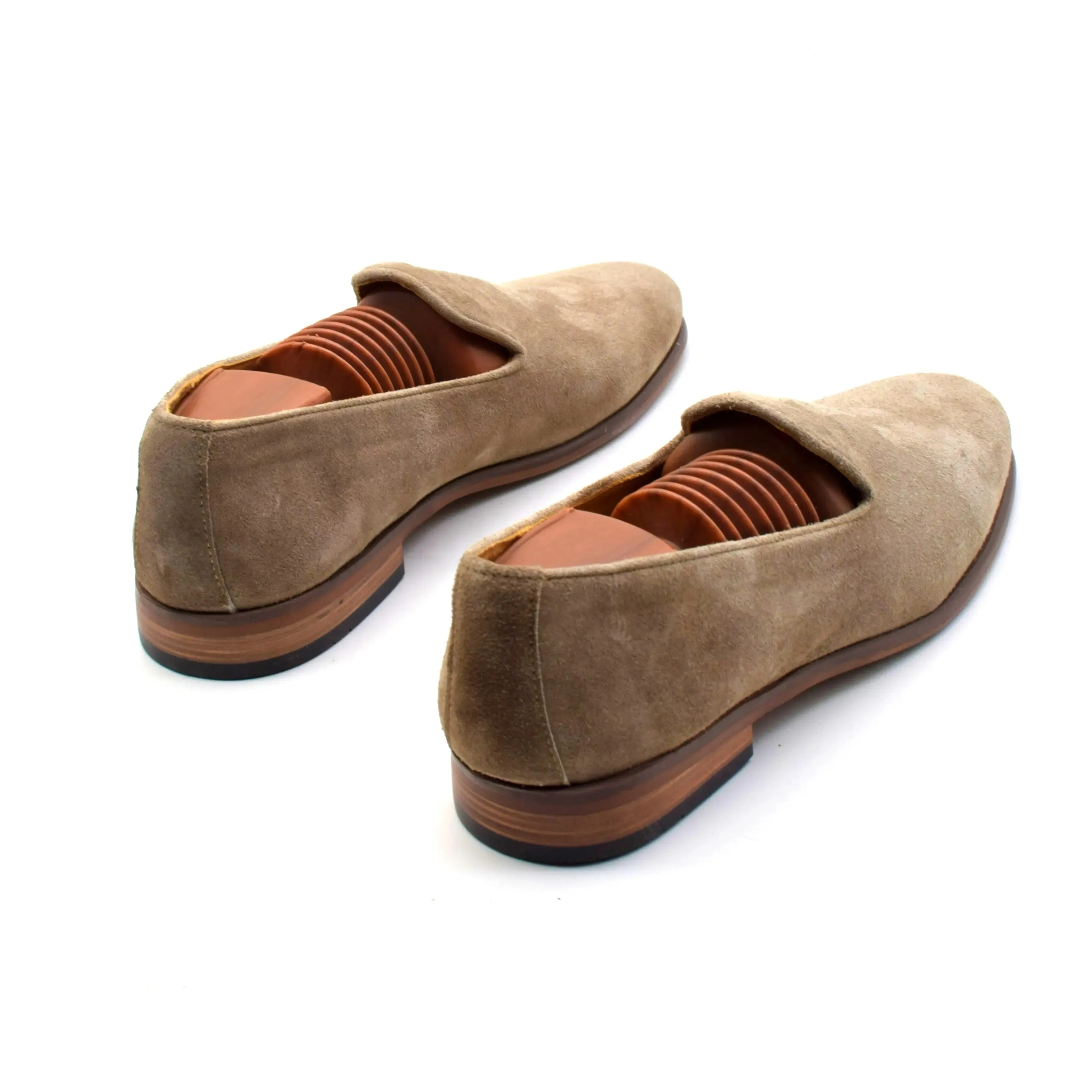 SUEDE VELVET LOAFERS - LIGHT SOLE