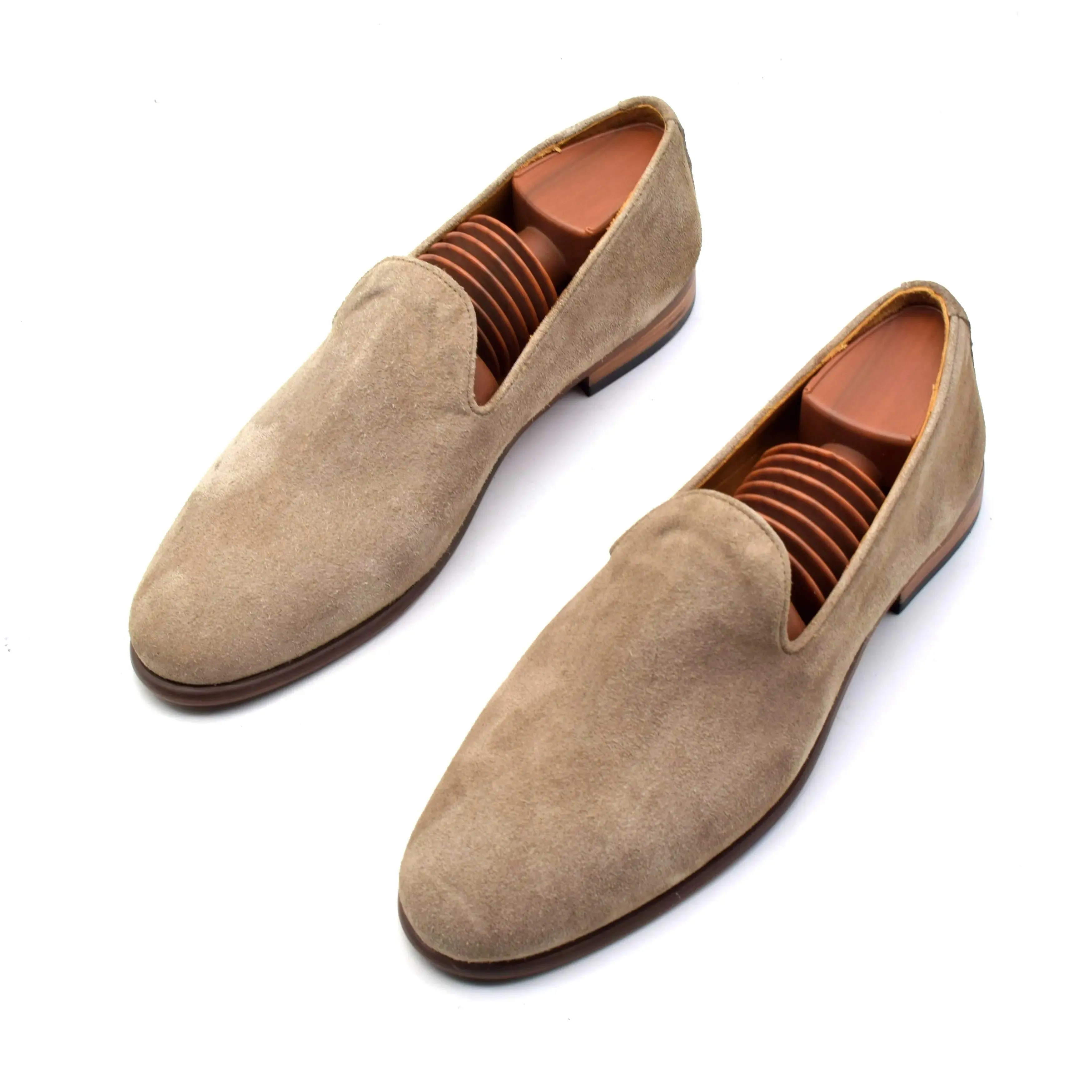 SUEDE VELVET LOAFERS - LIGHT SOLE